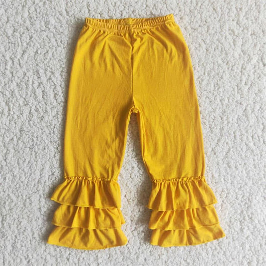 Yellow ruffles