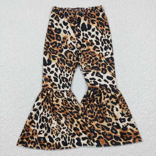 Cheetah bell bottoms