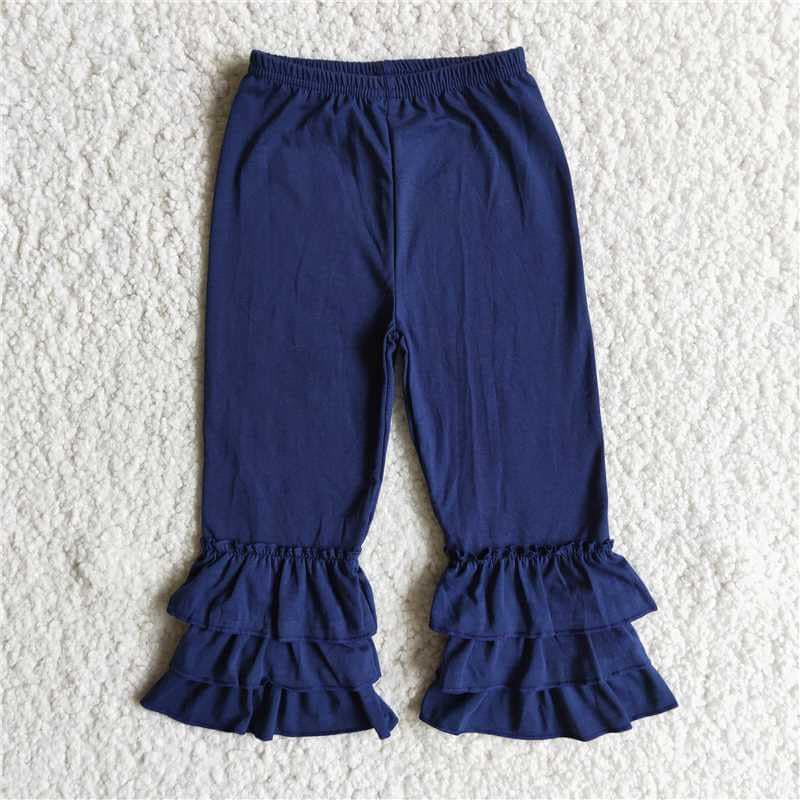 Blue ruffles