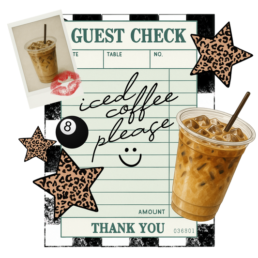 Iced coffee please