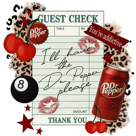 I’ll have the Dr Pepper please