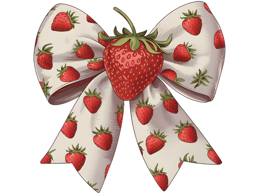 Strawberry bow