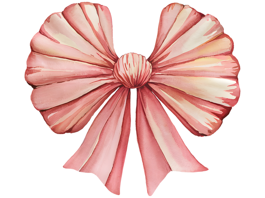 Pink bow